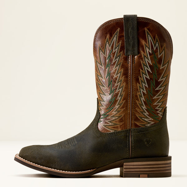 Driggs Wide Square Toe Cowboy Boot
