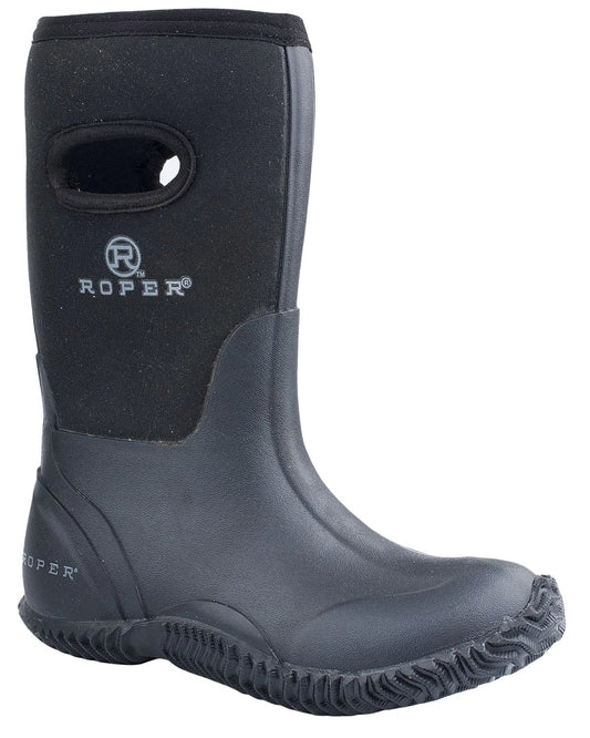 LITTLE BOYS BARN BOOT WITH PULL HOLE