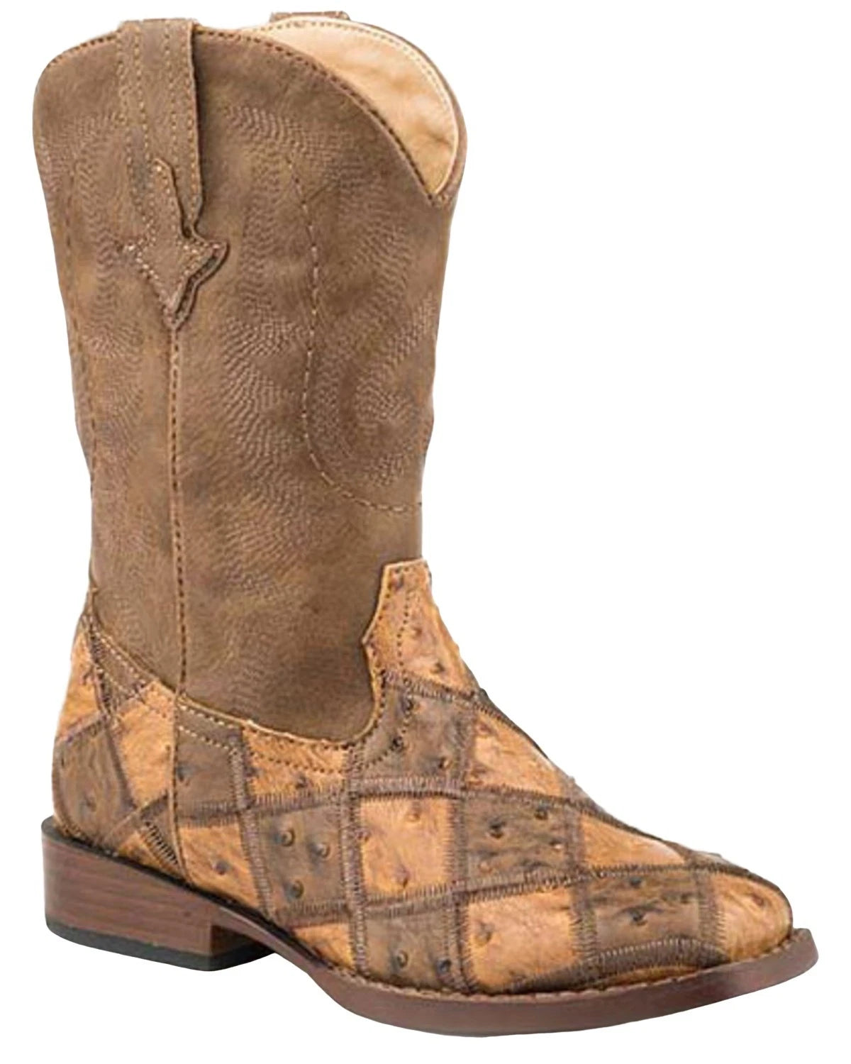 Vogel Roper Boot Roper Children's Boots - Bird Blocks – Chillicothe Bootery Inc