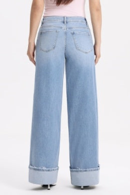 New York Mid Rise Wide Leg