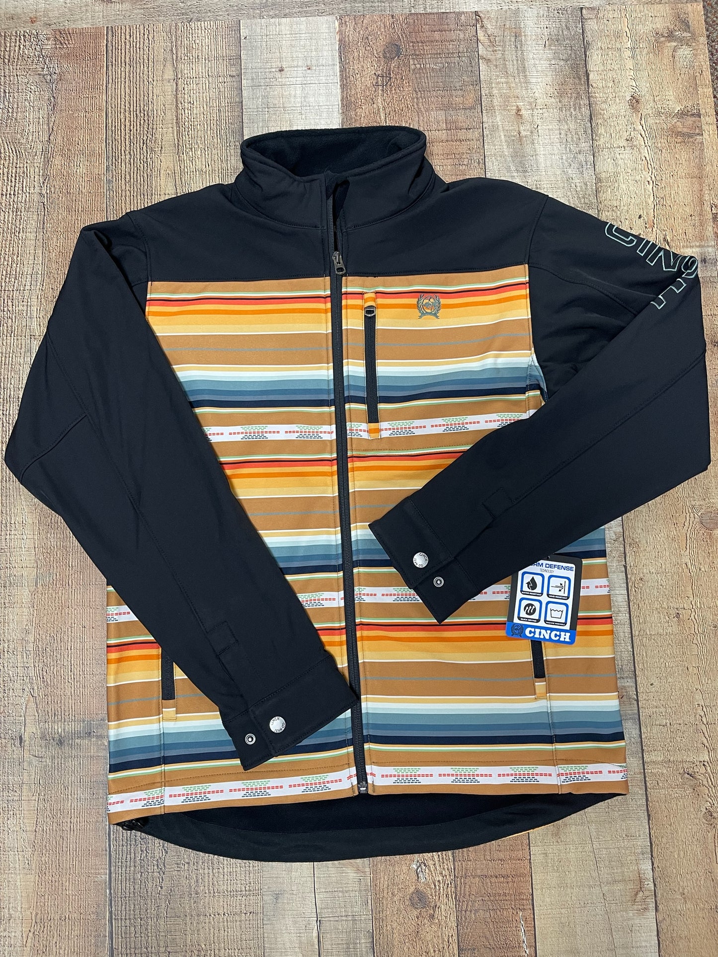 CINCH BLANKET STRIPE BONDED - MENS JACKET