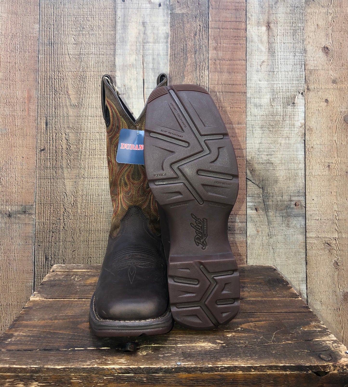 Durango Rebel Western Boots - Chestnut