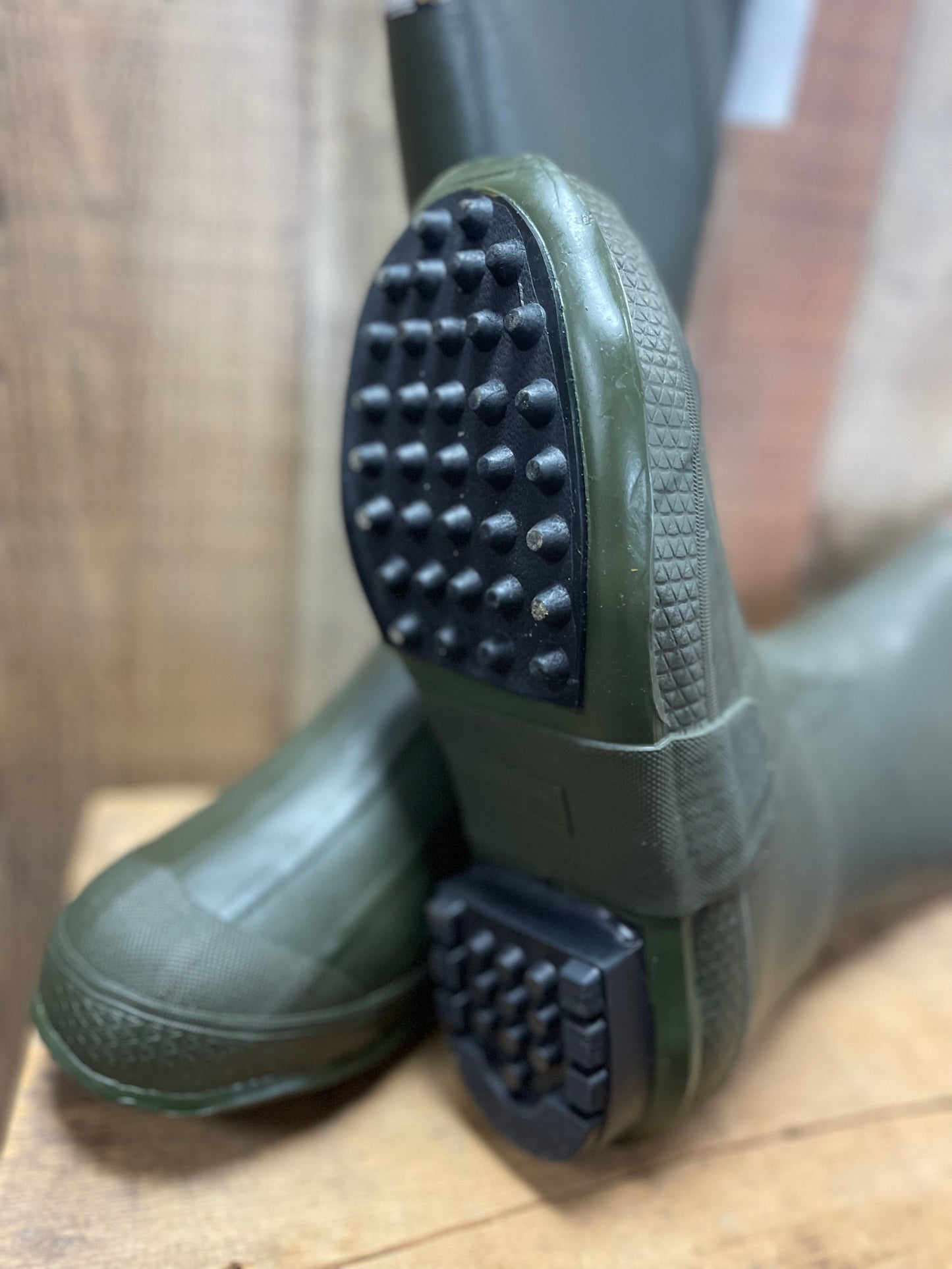 LaCrosse Men's Burly Air Grip Ins 18" Rubber Work Boot Green