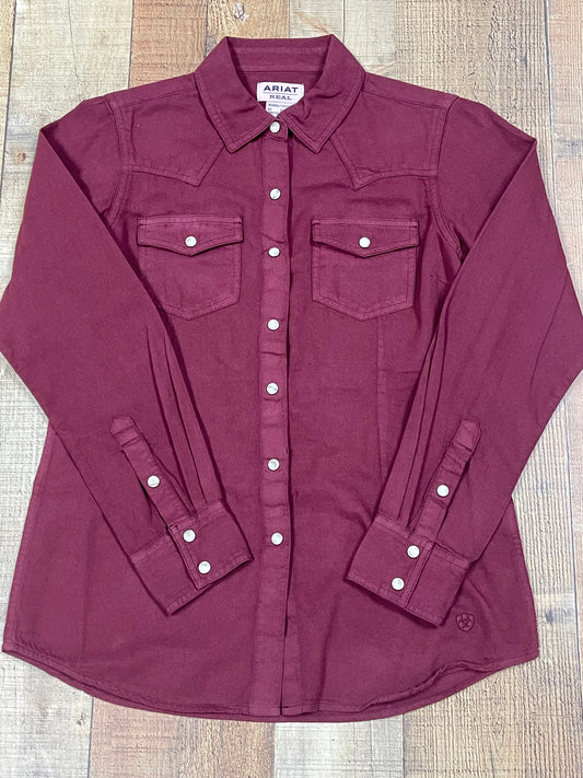 R.E.A.L Jurlington Snap LS Shirt