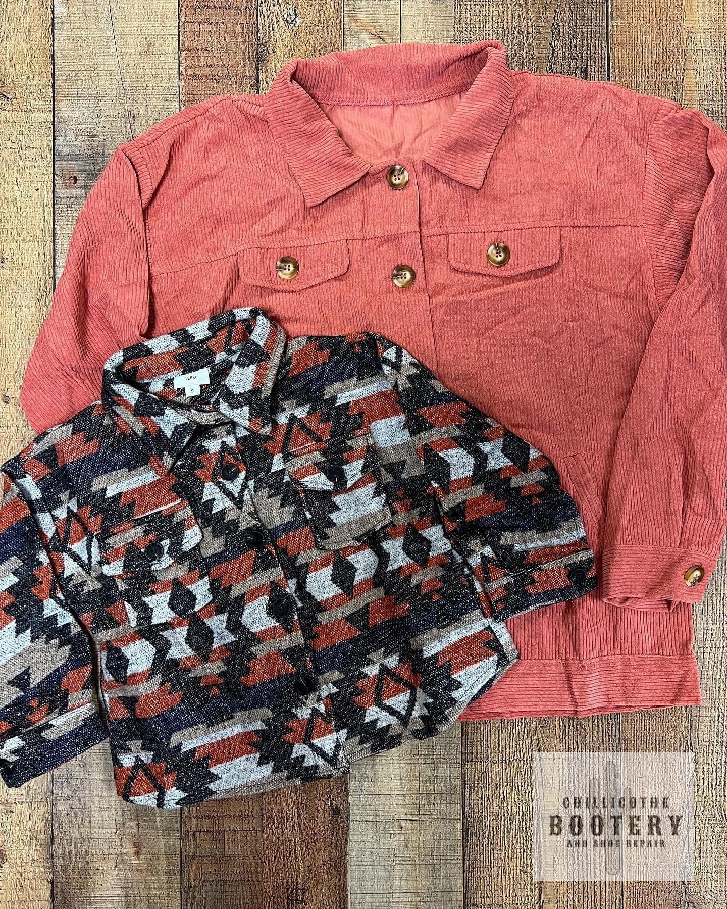 Colorful on sale corduroy jacket