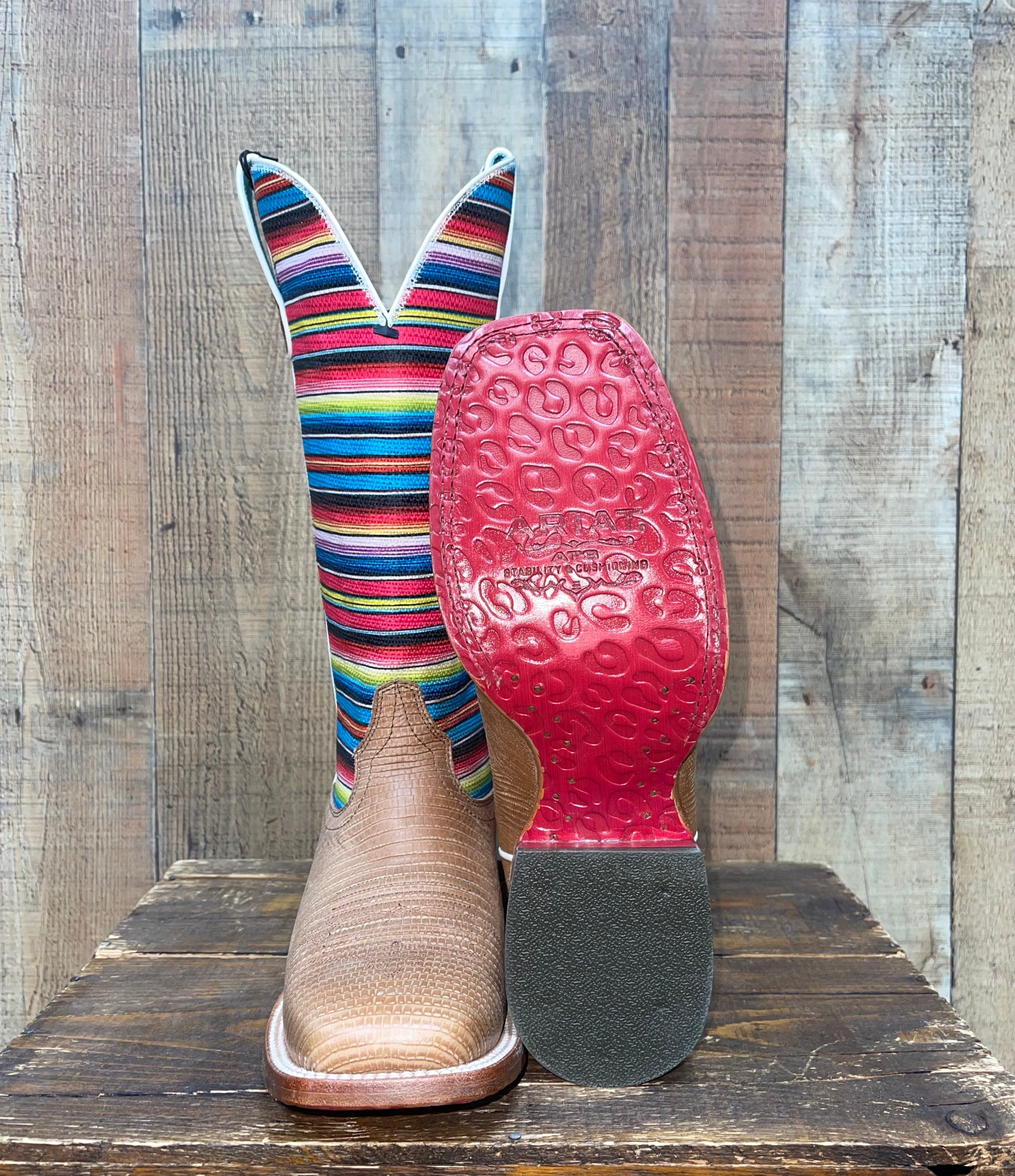 Serape cowboy outlet boots