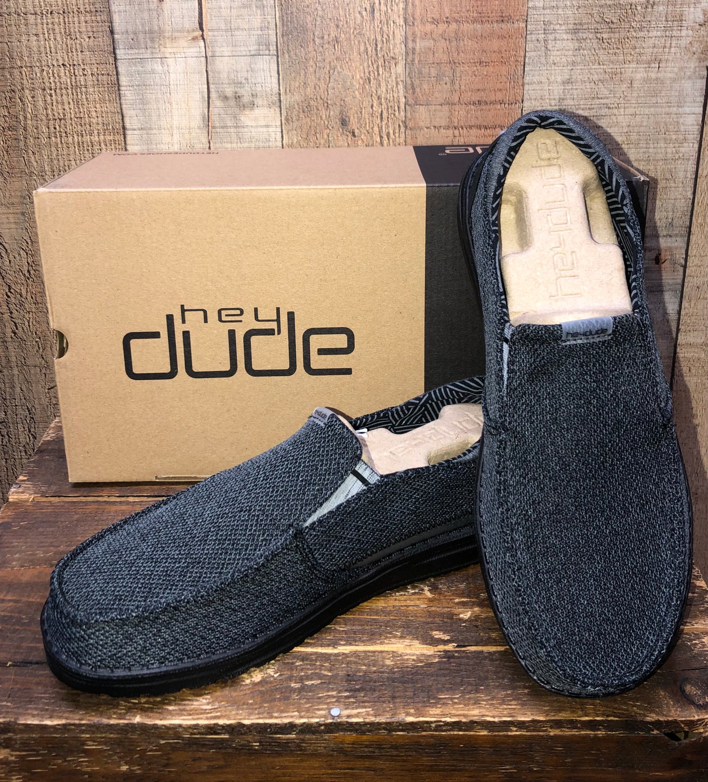 Hey Dude Thad Sox - Jet Black