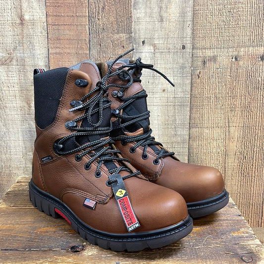 ROCKY WORKSMART 8" WATERPROOF COMPOSITE TOE WORK BOOT