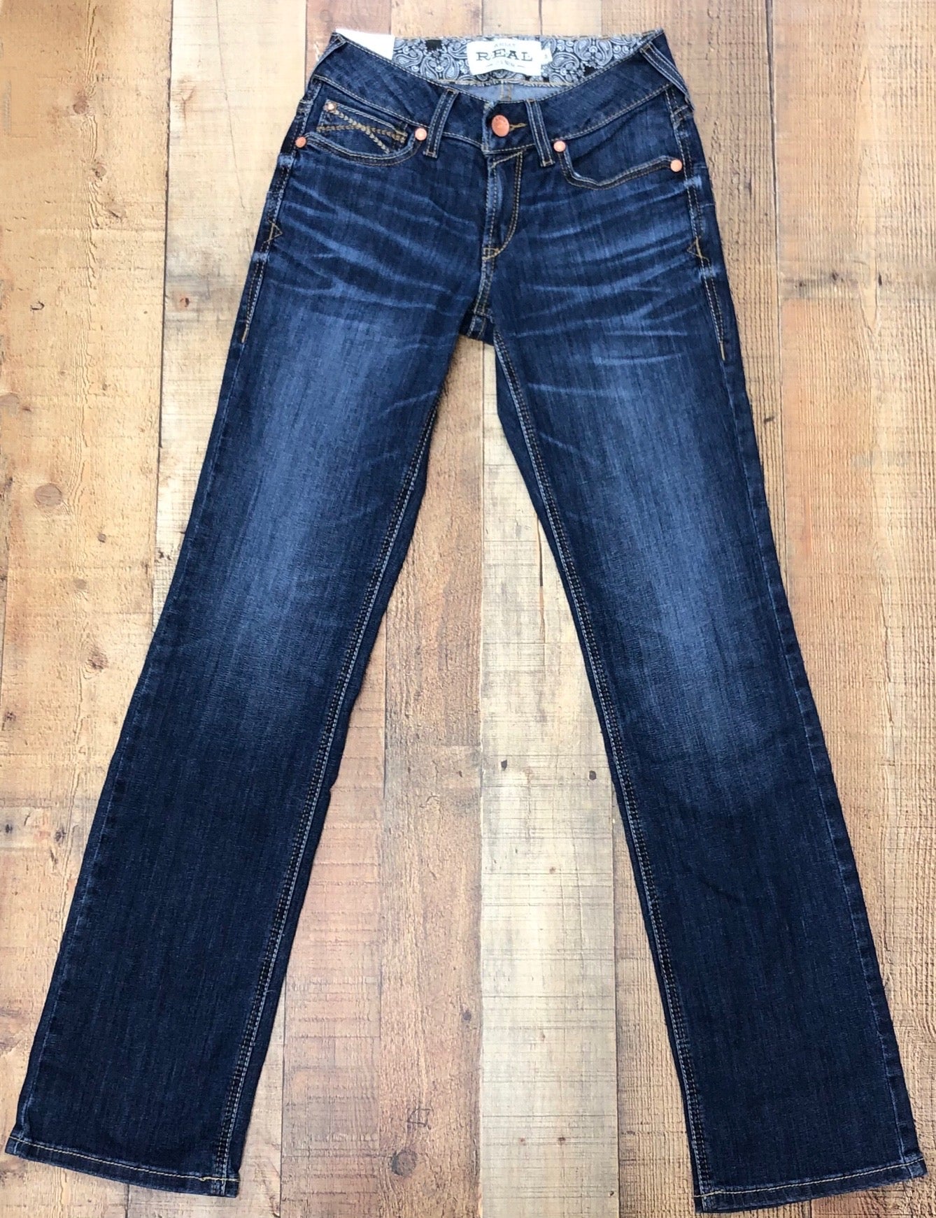 Ariat R.E.A.L. Brenda Straight Jeans - Irvine