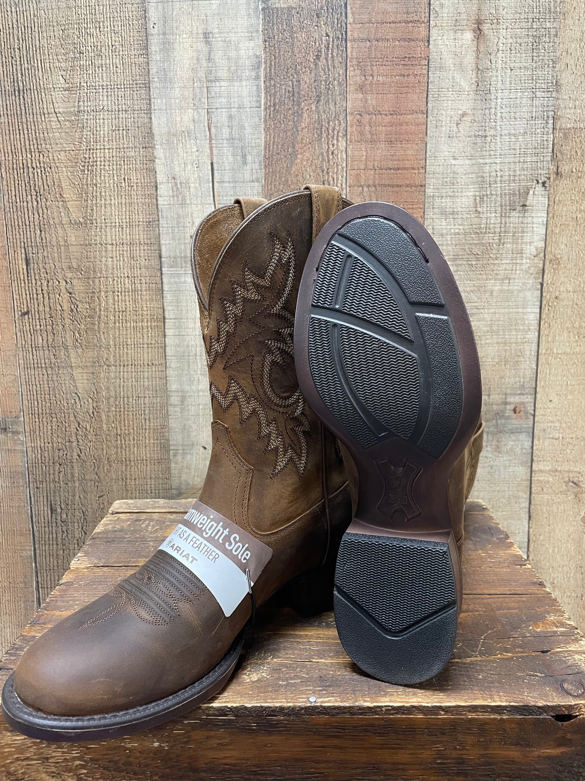 Ariat rambler round toe outlet
