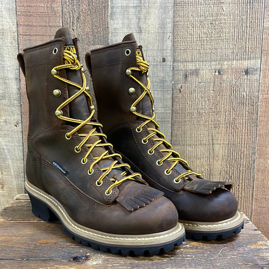 CAROLINA MEN'S LOGGER 8" WORK BOOTS