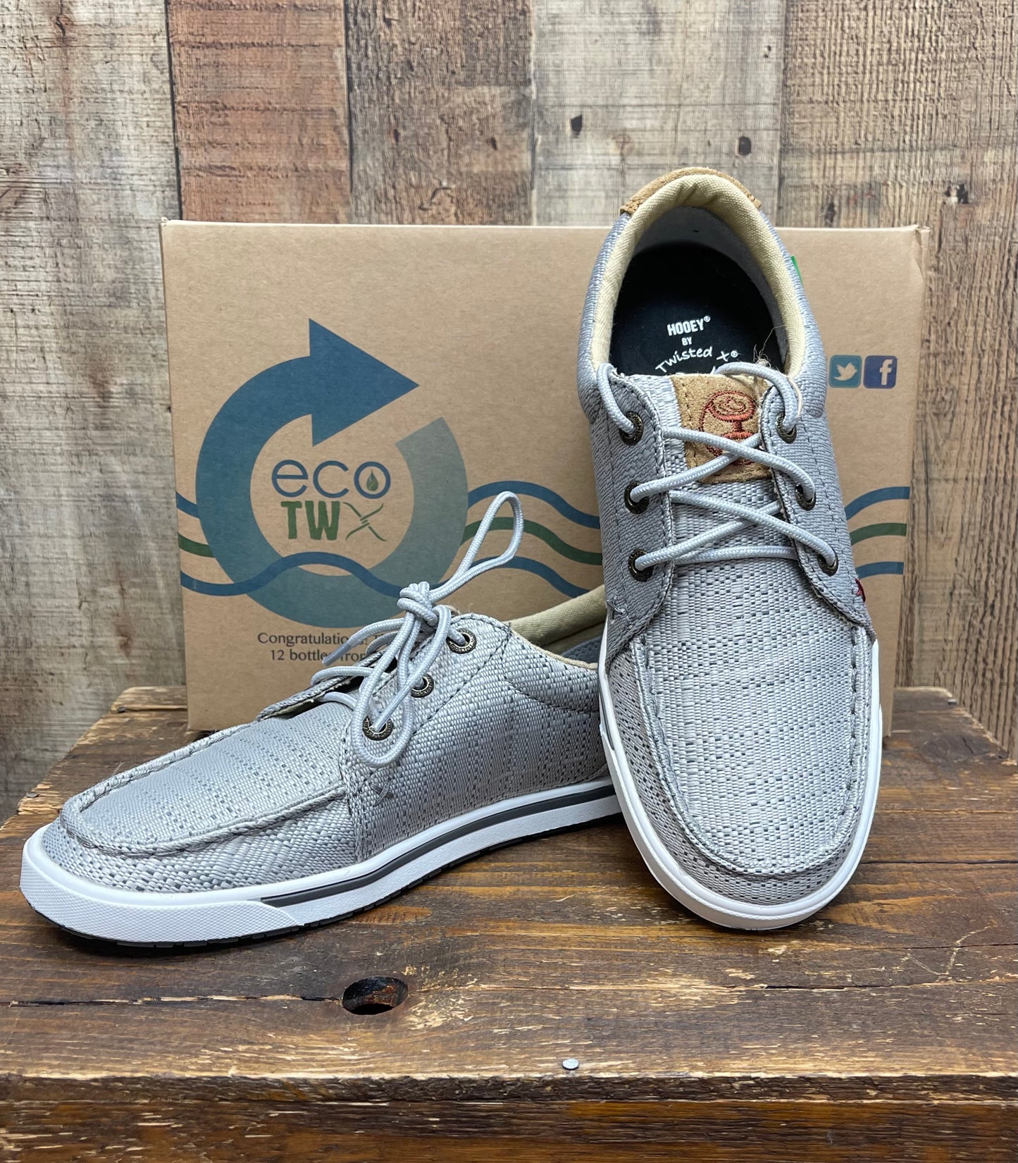 Twisted X Hooey Loper - Light Grey