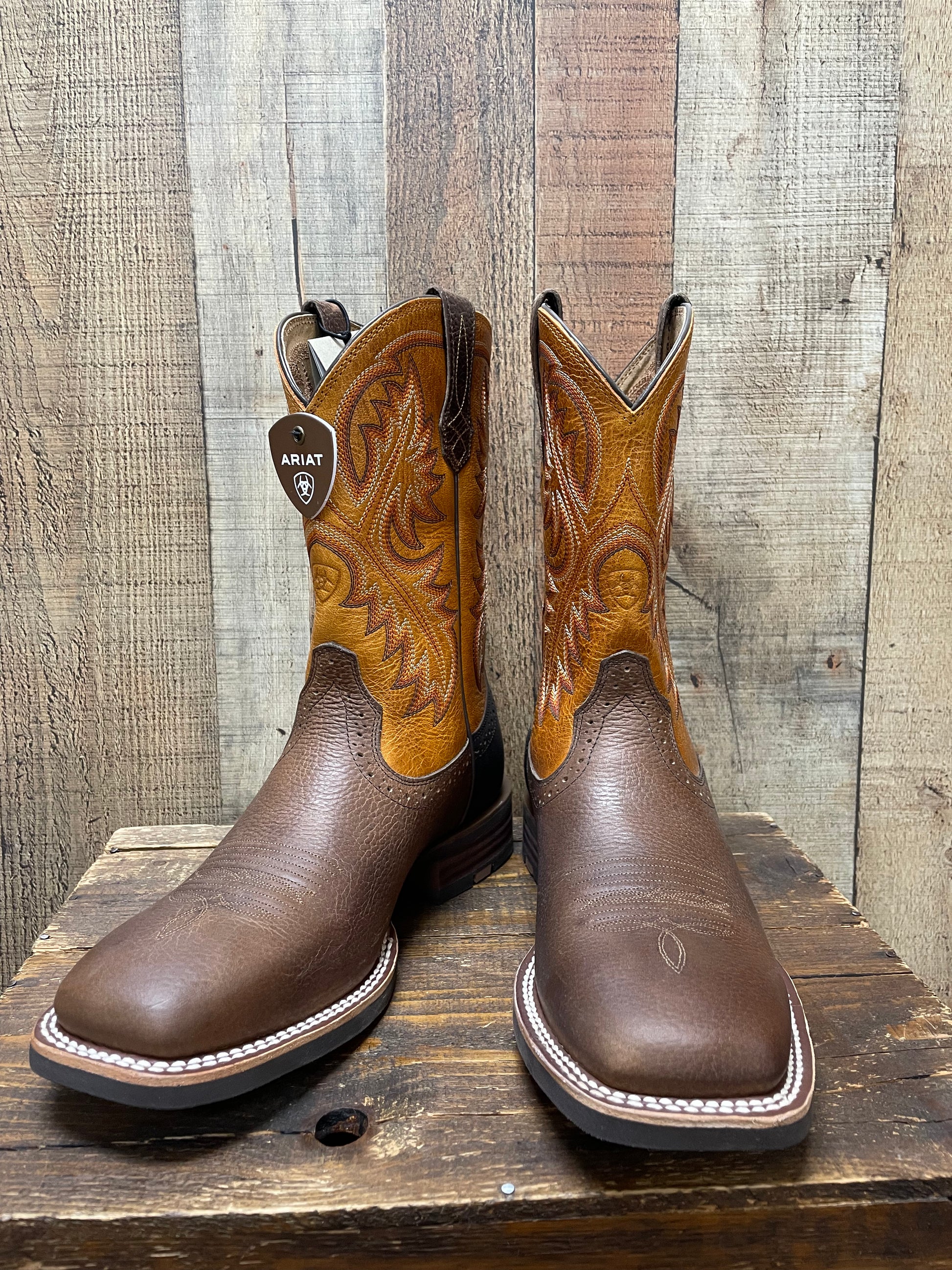 Ariat men's quickdraw sales western wellington boots